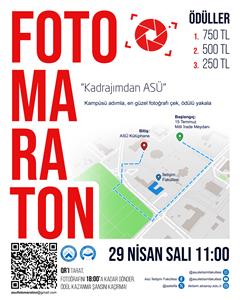 Kadrajımdan ASÜ Fotomaratonu Başlıyor